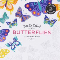 Butterflies: Coloring Book