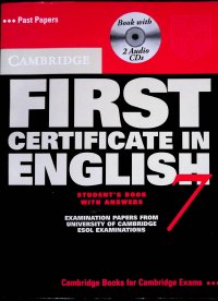 Cambridge First Certificate in English 7 (+ CD)
