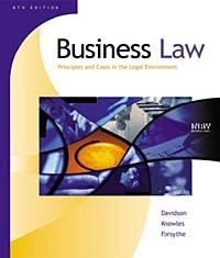 Business Law: Principles and Cases in the Legal Environment Daniel V. Davidson, Brenda E. Knowles, Lynn M. Forsythe купить читать скачать онлайн - BookMix.ru