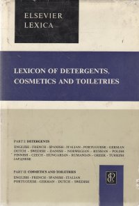 Lexicon of detergents, cosmetics and toiletries