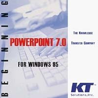 Beginning PowerPoint 7.0 for Windows 95 (Microsoft PowerPoint 7.0) Inc. KT Solutions купить читать скачать онлайн - BookMix.ru