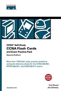 CCNA Flash Cards and Exam Practice Pack (CCNA Self-Study, exam #640-801)