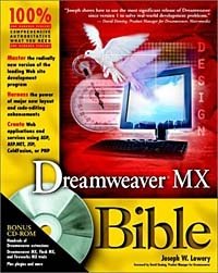 Dreamweaver MX Bible with CD-ROM