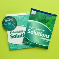 Обложка книги Комплект Solutions Elementary (Third Edition): Учебник+Тетрадь+CD, Tim Falla, Paul Davies