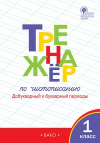 Тренажер по чистописанию. 1 класс. Добукварный и букварный периоды