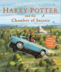 Harry Potter and the Chamber of Secrets Illustrated Edition J.K. Rowling Гарри Поттер и Тайная комната Д.К. Роулинг / Книги на английском языке J. K. Rowling купить читать скачать онлайн - BookMix.ru