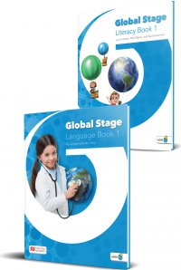 Global Stage: Level 1: Literacy Book and Language Book with Navio App, Lucy Cnchton, Paul Mason and Kaj Schwermer
