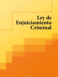 Ley de Enjuiciamiento Criminal de Espana