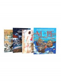 Море историй. артбуки Михаила Бычкова (комплект из 4-х книг) Барри  Джеймс Мэтью, Лев Николаевич Толстой, Грин Александр Степанович (Гриневский Александр Степано купить читать скачать онлайн - BookMix.ru