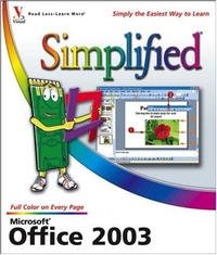 Office 2003 Simplified (... Simplified), Sherry Willard Kinkoph