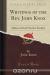 Отзывы о книге Writings of the Rev. John Knox